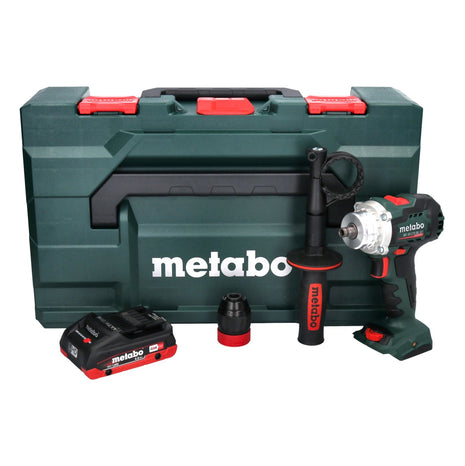 Metabo BS 18 LTX BL Q I Akumulatorowa wiertarko-wkrętarka 18 V 130 Nm bezszczotkowa + 1x akumulator 4,0 Ah + metaBOX - bez ładowarki