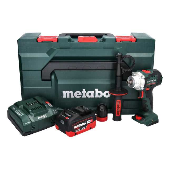 Metabo BS 18 LTX BL Q I Perceuse-visseuse sans fil 18 V 130 Nm Brushless + 1x batterie 8,0 Ah + chargeur + metaBOX