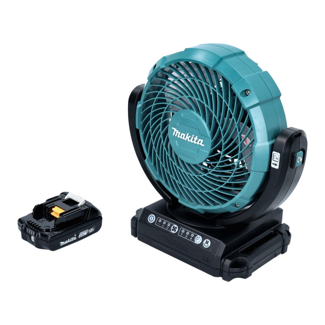 Makita DCF 102 A1 Ventilateur à batterie 18 V 18 cm + 1x batterie 2,0 Ah - sans chargeur
