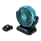 Makita DCF 102 A1 ventilador de batería 18 V 18 cm + 1x batería 2,0 Ah - sin cargador