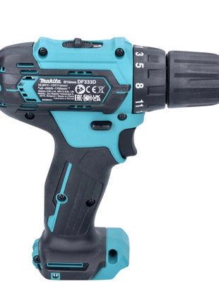 Makita DF 333 DZK Perceuse-visseuse sans fil 30Nm 12V max. + Coffret - sans batterie, sans chargeur