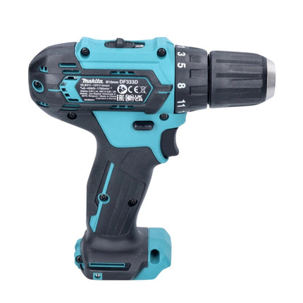 Makita DF 333 DZK Perceuse-visseuse sans fil 30Nm 12V max. + Coffret - sans batterie, sans chargeur