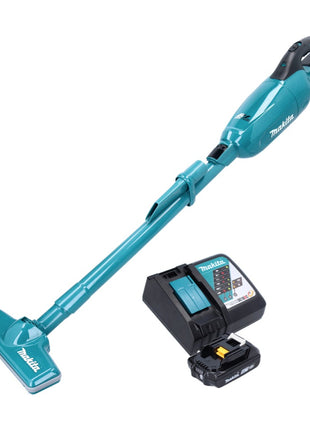 Makita DCL 280 FRA1 Akku Staubsauger 18 V Brushless + 1x Akku 2,0 Ah + Ladegerät