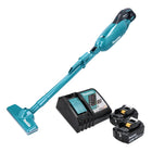 Aspirador inalámbrico Makita DCL 280 FRF 18 V sin escobillas + 2x baterías 3,0 Ah + cargador