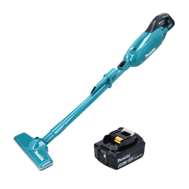 Makita DCL 280 FG1 Aspirateur sans fil 18 V, Brushless + 1x Batterie 6,0 Ah - sans chargeur