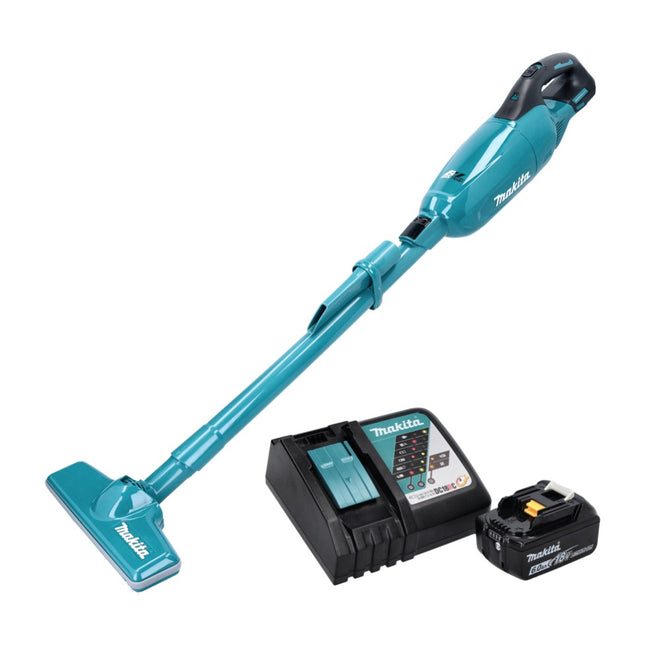 Makita DCL 280 FRG1 Aspirateur sans fil 18 V, Brushless + 1x Batterie 6,0 Ah + Chargeur