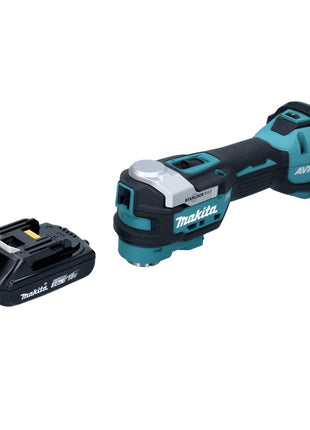 Makita DTM 52 A1 Outil multifonctions sans fil 18 V Starlock Max Brushless + 1x batterie 2,0 Ah - sans chargeur