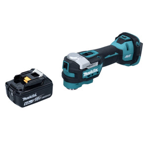 Makita DTM52G1 Découpeur-ponceur multifonction sans fil 18V Starlock Max Brushless + 1x Batterie 6,0 Ah - sans chargeur