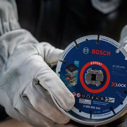 Bosch EXPERT Diamond Metal Wheel X-LOCK Trennscheibe 115 x 22,23 mm 1 Stk. ( 2608900532 ) Diamond Technology - Toolbrothers
