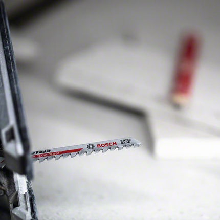 Bosch EXPERT Lames de scie sauteuse Fiber Plaster T 141 HM 100 mm - 3 pièces (2608900563)