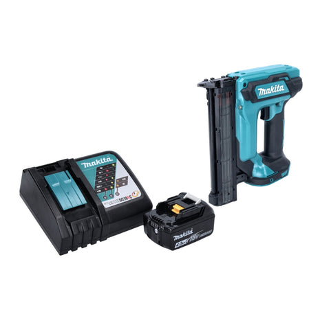 Makita DFN 350 RM1 Cloueuse Sans Fil 18 V 15 - 35 mm + 1x batterie rechargeable 4.0 Ah + chargeur