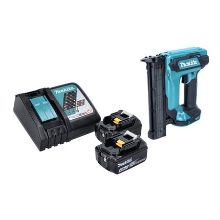 Makita DFN 350 RM Cloueuse Sans Fil 18 V 15 - 35 mm + 2x batterie rechargeable 4,0 Ah + kit chargeur