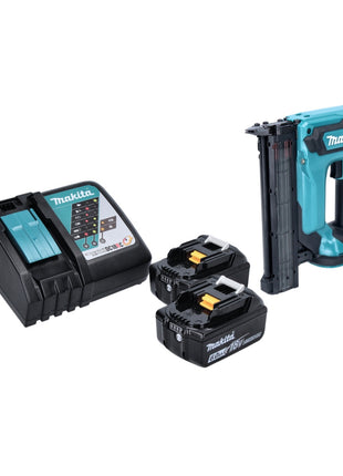 Makita DFN 350 RG cloueur sans fil 15 - 35mm 18V + 2x Batteries 6,0 Ah + Chargeur