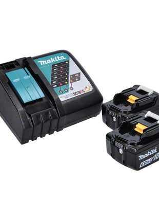 Makita DFN 350 RG cloueur sans fil 15 - 35mm 18V + 2x Batteries 6,0 Ah + Chargeur