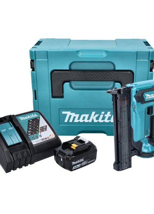 Makita DFN 350 RF1J Cloueur sans fil 15 - 35mm 18V + 1x Batterie 3,0 Ah + Chargeur + Coffret Makpac