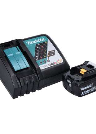 Makita DFN 350 RF1J Cloueur sans fil 15 - 35mm 18V + 1x Batterie 3,0 Ah + Chargeur + Coffret Makpac