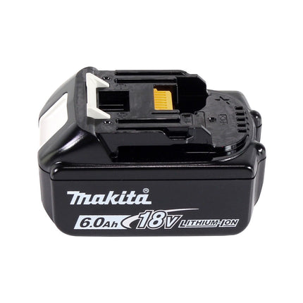 Makita DFN 350 G1J Cloueur sans fil 15 - 35mm 18V + 1x Batterie 6,0 Ah + Coffret Makpac - sans chargeur