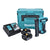 Makita DFN 350 RGJ Cloueur sans fil 15 - 35mm 18V + 2x Batteries 6,0 Ah + Chargeur + Coffret Makpac