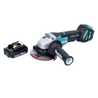 Makita DGA 515 A1 Akku Winkelschleifer 18 V 125 mm Brushless + 1x Akku 2,0 Ah - ohne Ladegerät