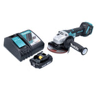 Makita DGA 515 RA1 Meuleuse d'angle sans fil 18 V 125 mm Brushless + 1x Batterie 2,0 Ah + Chargeur