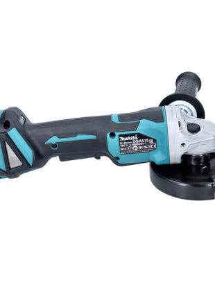 Makita DGA 515 ZJ Meuleuse d'angle sans fil 18 V 125 mm Brushless + Coffret Makpac - sans batterie, sans chargeur