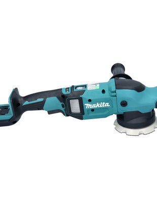 Pulidora excéntrica a batería Makita DPO 500 RA 18 V 125 mm sin escobillas + 2x baterías 2,0 Ah + cargador