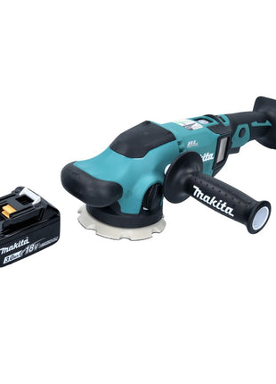 Makita DPO 500 F1 Akku Exzenterpolierer 18 V 125 mm Brushless + 1x Akku 3,0 Ah - ohne Ladegerät