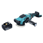 Polisseuse excentrique sur batterie Makita DPO 500 G1 18 V 125 mm sans balais + 1x batterie 6,0 Ah - sans chargeur