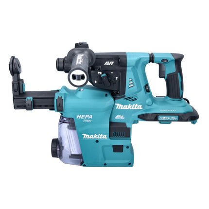 Makita DHR 280 ZJ Perforateur burineur sans fil SDS-PLUS, 36V (2x18V), sans balai, Solo + Makpac - sans batterie, sans chargeur