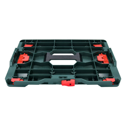 Metabo metaBOX Plaque multi-adaptatrice 447 x 300 x 60 mm pour MetaLOC / Systainer / Hikoki HIK / MAKPAC / L-BOXX / T-STAK (626900000)