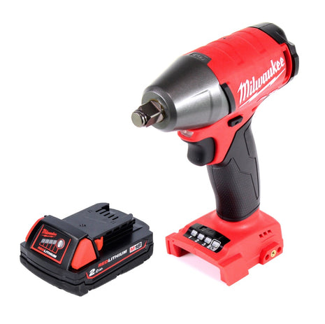 Milwaukee M18 FIWF12-201 llave de impacto inalámbrica 18 V 300 Nm 1/2" sin escobillas + 1x batería 2,0 Ah - sin cargador