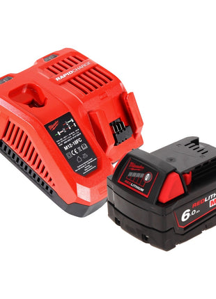 Milwaukee M18 FIWF12-601 FC Visseuse à percussion sans fil 1/2" 300 Nm 18V Brushless + 1x Batterie 6,0 Ah + Chargeur