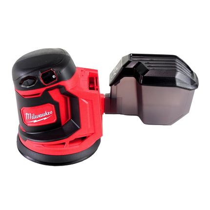 Milwaukee M18 BOS125-201 Ponceuse excentrique sans fil 125mm 18V + 1x Batterie 2,0 Ah - sans chargeur