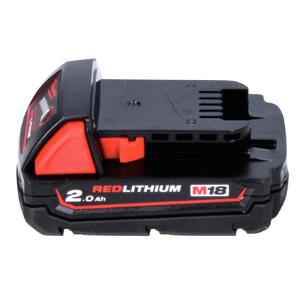Milwaukee M18 BOS125-201 Ponceuse excentrique sans fil 125mm 18V + 1x Batterie 2,0 Ah - sans chargeur