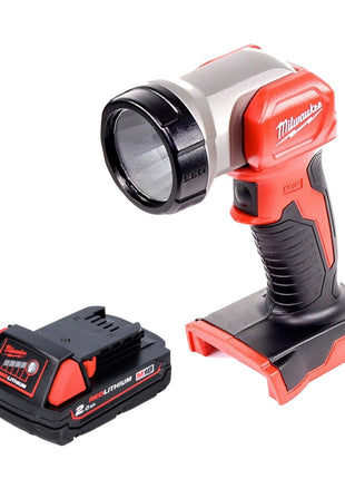 Milwaukee M18 TLED Lampe torche à LED + 1x batterie 2,0 Ah - sans chargeur