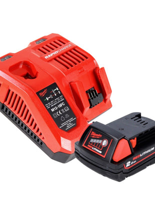 Milwaukee M18 TLED batterie lumière LED + 1x batterie 2,0 Ah + kit chargeur