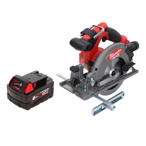 Sierra circular de batería Milwaukee M18 CCS55-601 18 V 165 mm + 1x batería 6,0 Ah - sin cargador