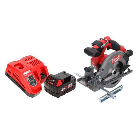 Milwaukee M18 CCS55-601FC Scie circulaire sans fil 165mm 18V + 1x Batterie 6,0 Ah + Chargeur