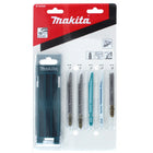 Makita B-44426 Set de lames de scie sauteuse pour bois / plastique / métal / parquet / laminé - 20 pcs. (2x B-44426)