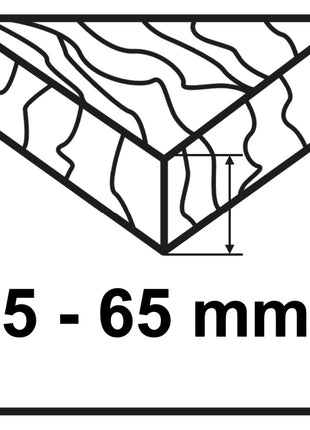 Makita BR-13 Lames de scie sauteuse pour le bois 70 mm pour scies sauteuses à queue en T 25 pcs. (A-85793-25)