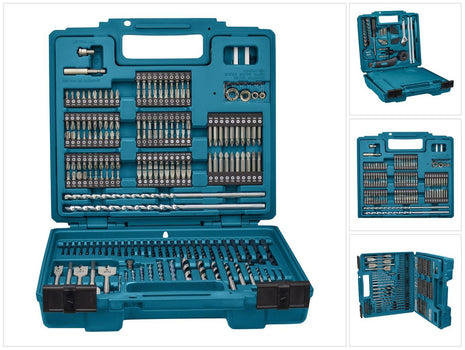 Makita Bit Bohrer Set 256 teilig ( E-11689 ) Bits / Bohrer / Steckschlüssel