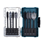 Makita Flachfräsbohrer Set 8 tlg. ( E-08698 ) für Holz 12 / 14 / 16 / 18 / 20 / 22 / 25 / 32 mm