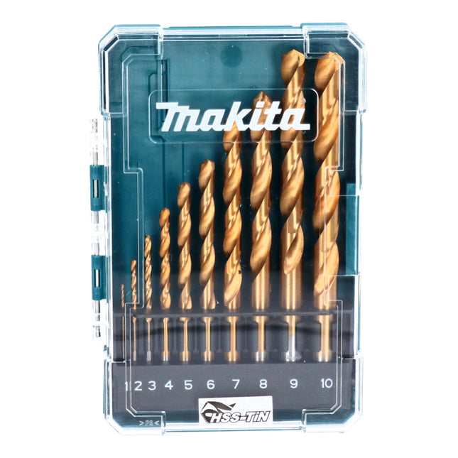 Makita jeu de forets HSS forets à métaux 10 pièces (D-72849)
