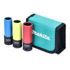 Makita Set de douilles longues pour KFZ 1/2