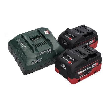 Batteur à main à batterie Collomix Xo 20 NC 18 V 40 l + agitateur WK 140 HF 140 mm + 2x batterie 5,5 Ah + chargeur