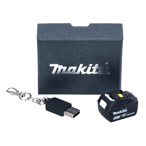 Makita Pendrive 16 GB Memoria USB con diseño de batería BL 1860 B llavero Makita merch fan item