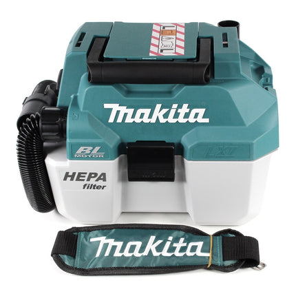 Makita DVC 750 LZX3 Aspirateur sans fil 18 V 7,5 l classe de poussière L Brushless Solo - sans batterie, sans chargeur