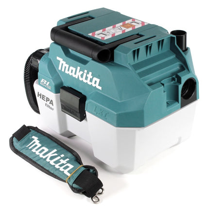 Makita DVC 750 LZX3 Aspirateur sans fil 18 V 7,5 l classe de poussière L Brushless Solo - sans batterie, sans chargeur