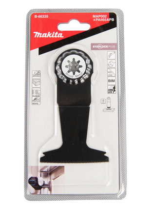 Makita MAP002 Lame de scie plongeante 65x50mm - Starlock Plus - 4 pièces. (4x B-66335)