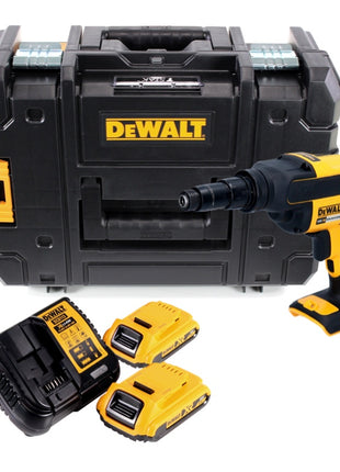 DeWalt DCF 622 D2 Akku Universalschrauber 18 V 34 Nm Brushless + 2x Akku 2,0 Ah + Ladegerät + TSTAK - Toolbrothers